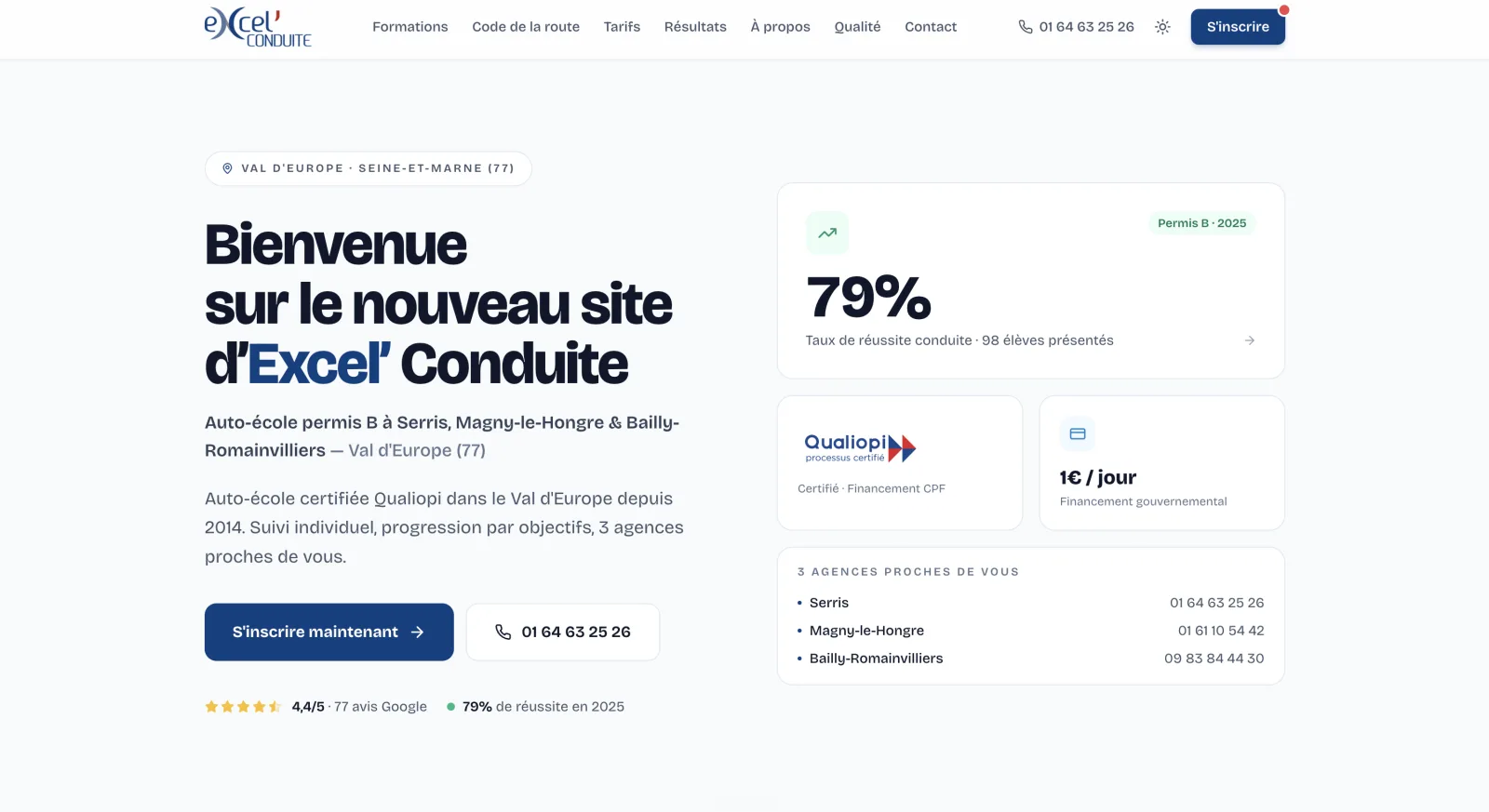 Excel' Conduite — aperçu