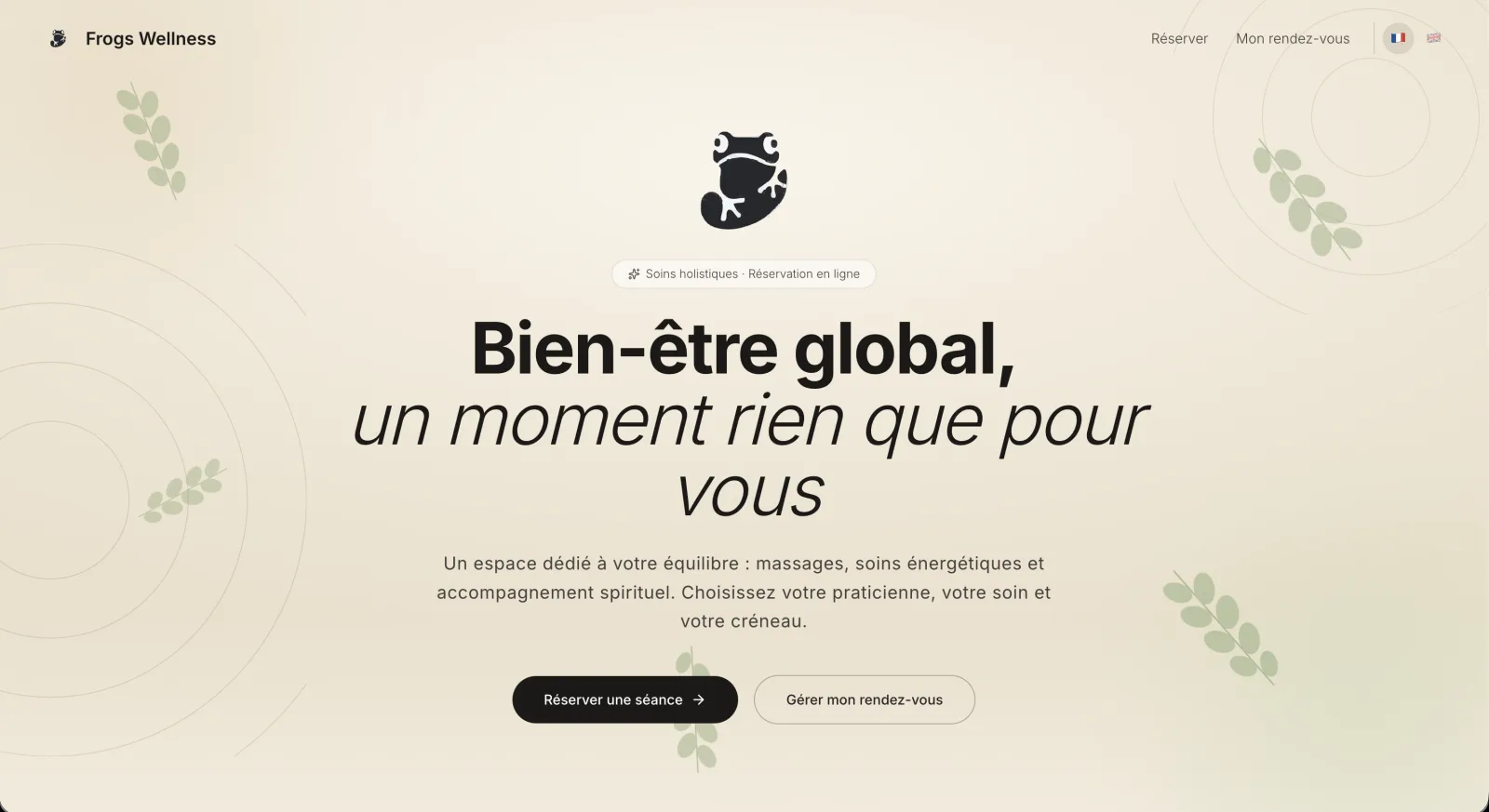 Frogs Wellness — aperçu