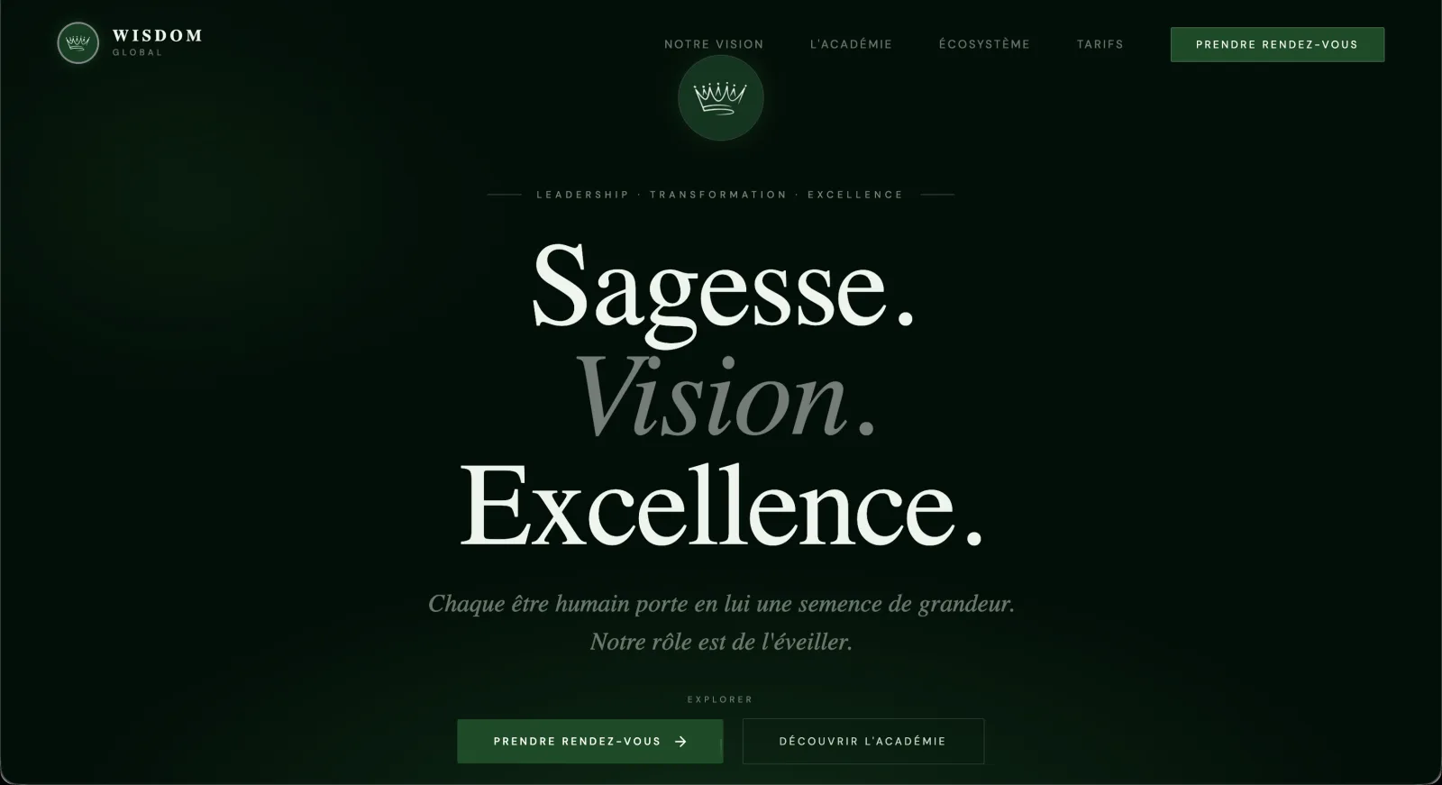 Wisdom Global — aperçu